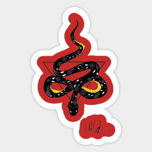 Infinity Snake Sticker